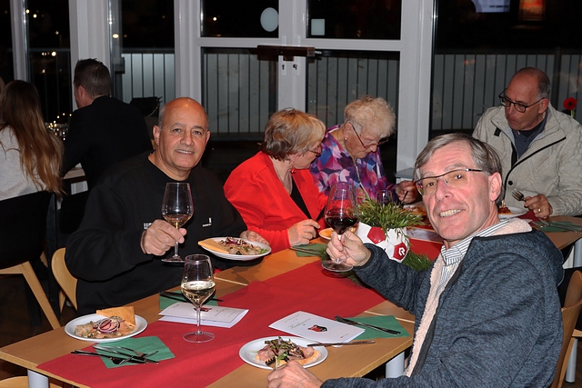 Vrijdag 15 december vrijwilligersavond